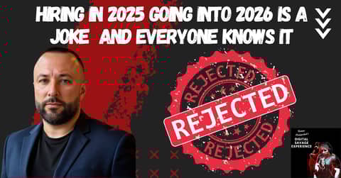 Hiring in 2025 Going Into 2026 Is a Joke  And Everyone Knows It