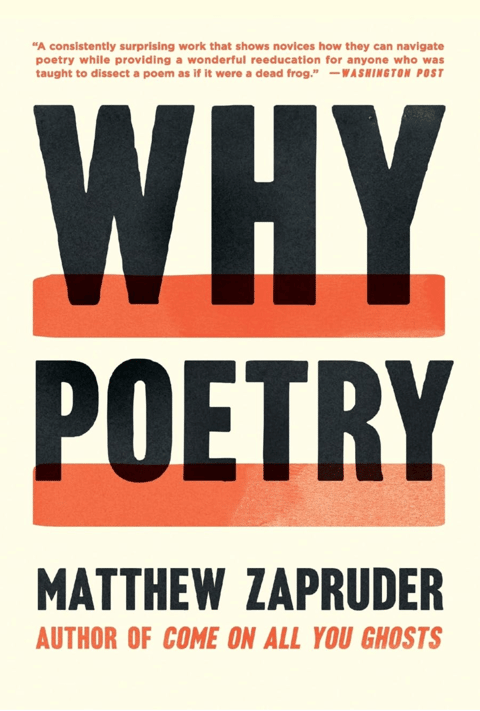 787 Why Poetry with Matthew Zapruder Encore 787 Why Poetry with Matthew Zapruder Encore