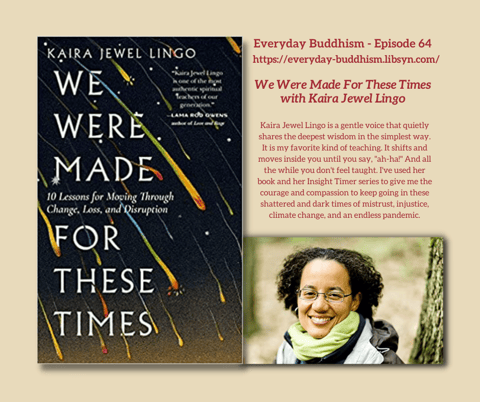 Everyday Buddhism 64 - We Were Made For These Times With Kaira Jewel Lingo Everyday Buddhism 64 - We Were Made For These Times With Kaira Jewel Lingo