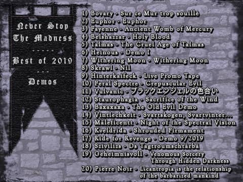 #407 - 01-07-20 - Best of 2019 : Demos