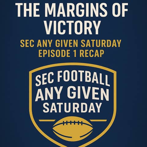 The Margins of Victory: SEC Any Given Saturday Episode 1 Recap The Margins of Victory: SEC Any Given Saturday Episode 1 Recap