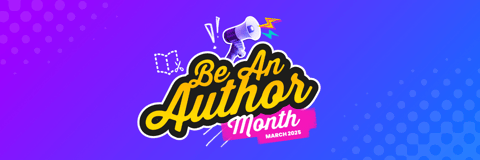 Celebrating Be An Author Month with Book Creator