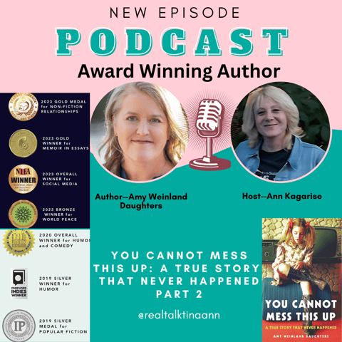 A Day with my younger self: Amy Weinland Daughters Memoir part 2