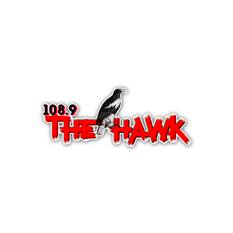 108.9 The Hawk Logo