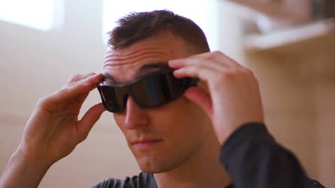 Colorful fresh foods improve athletes' vision