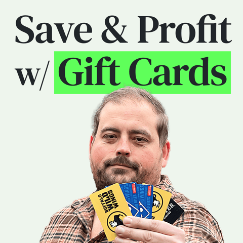 Gift Card Deals and Secrets That Will Save You $5k+/yr with Logan Robinson