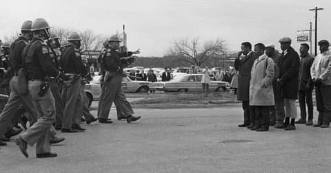 Bloody Sunday Protest, March 7, 1965 in Selma Alabama