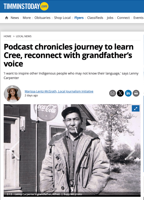 Article in TimminsToday.com