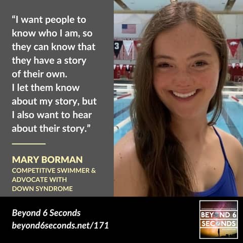 Down Syndrome advocacy, competitive swimming, modeling and more – with Mary Borman