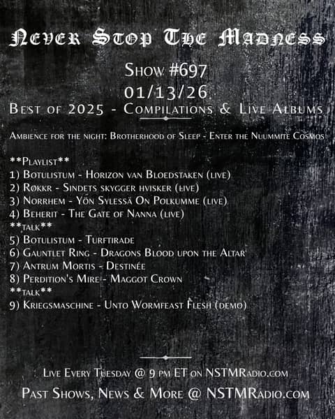 #697 - 01-13-26 - Best of 2025: Compilations and Live Albums