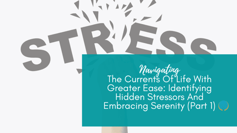 Navigating The Currents Of Life With Greater Ease: Identifying Hidden Stressors And Embracing Serenity (Part 1)