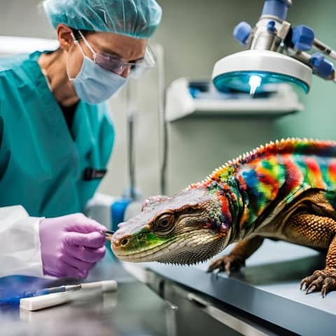 Injection Sites for Reptiles
