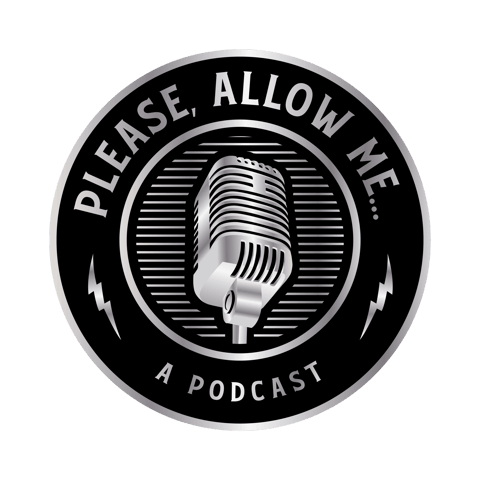 Please, Allow Me...A Podcast with John Clarke Logo