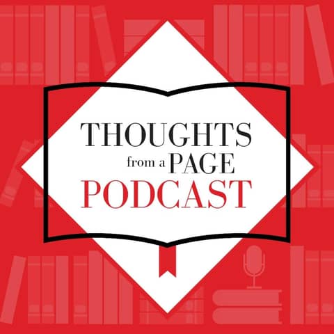 Thoughts from a Page Podcast Logo