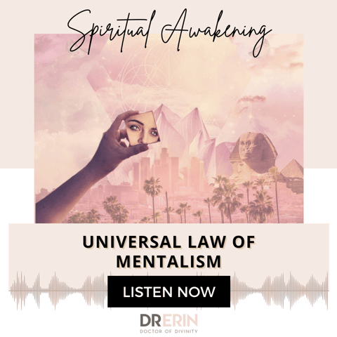 Universal Law of Mentalism {28 OF 52}