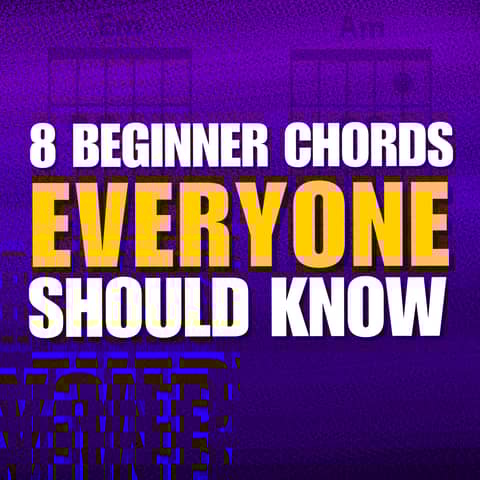 The Basic 8 Guitar Chords Every Beginner Should Know