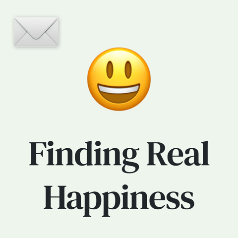 😃 Finding Real Happiness and Leveraging Kindness