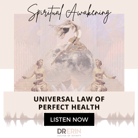 Universal Law of Perfect Health {27 of 52 Series}