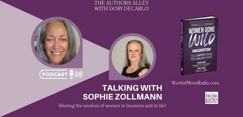 Sophie Zollmann on The Authors Alley with Dori DeCarlo on Word of Mom Radio
