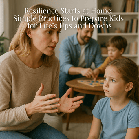 Resilience Starts at Home: Simple Practices to Prepare Kids for Life’s Ups and Downs