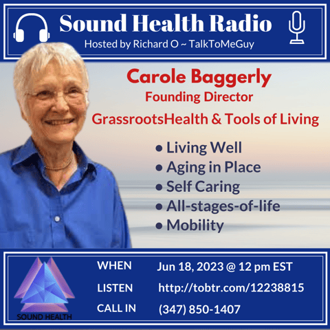 Carole Baggerly is Founding Director of GrassrootsHealth & Tools Of Living