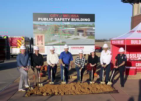 Melissa Texas Breaks Ground on New 40,000 sf Public Safety Facility Melissa Texas Breaks Ground on New 40,000 sf Public Safety Facility