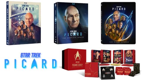 Home Media of Star Trek: Picard The Final Season and Star Trek: The Picard Legacy Set Announced