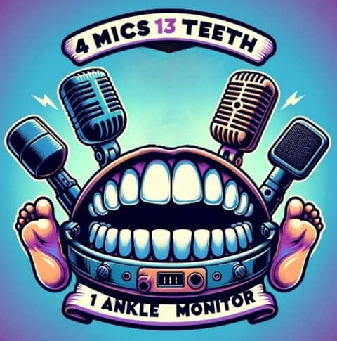 4mics 13teeth 1anklemonitor Logo