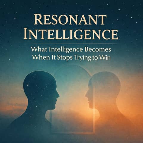 Resonant Intelligence: What Intelligence Become When It Stops Trying to Win