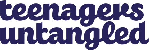 Parenting teenagers, untangled: The award-winning podcast for parents of teens and tweens. Logo