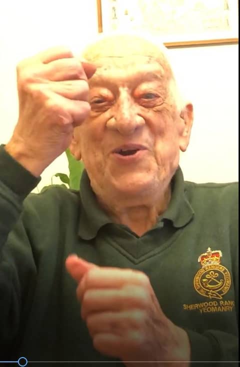 37 WW2 Tank Captain Stanley Perry PART TWO - Interview