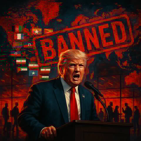✈️ Trump’s New Travel Ban Hits 19 Countries