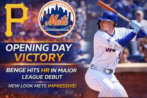 Mets EXPLODE on Opening Day! Chase Skenes Early + Carson Benge Homers in MLB Debut