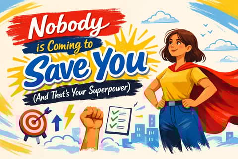 Nobody is Coming to Save You (And That's Your Superpower)