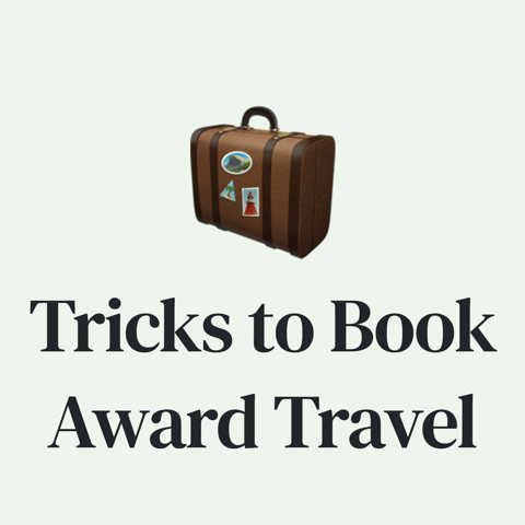 đź§ł 20 Tactics to Book Travel with Points đź§ł 20 Tactics to Book Travel with Points