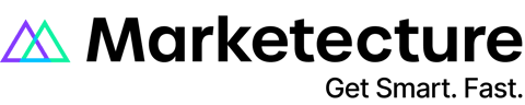 Marketecture: Get Smart. Fast. Logo