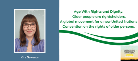 Kira Gawenus: “Together this intergenerational partnership between the youth and elders has the power to turn the Convention [for the Rights of Older Persons] into a reality – to create a legacy of rights and respect for many generations to
