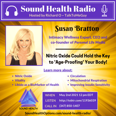 Susan Bratton - Nitric Oxide Could Hold the Key to 'Age-Proofing' Your Body