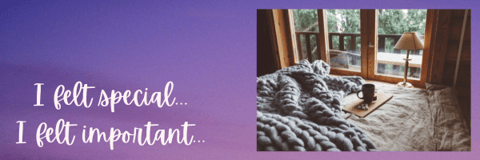 I felt special. I felt important.