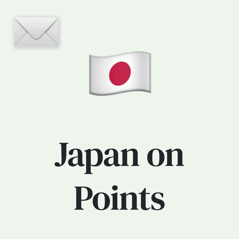 🤑 Japan Flights/Hotels with Points 🤑 Japan Flights/Hotels with Points