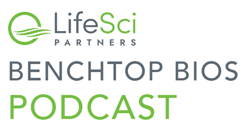 LifeSci Partners Presents: Benchtop Bios Logo