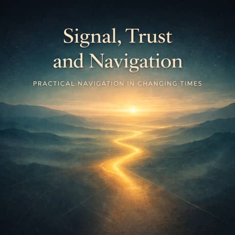 Signal, Trust, and Navigation - Practical Navigation in Changing Times