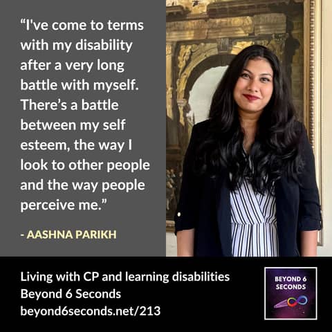 Living with cerebral palsy and learning disabilities – with Aashna Parikh