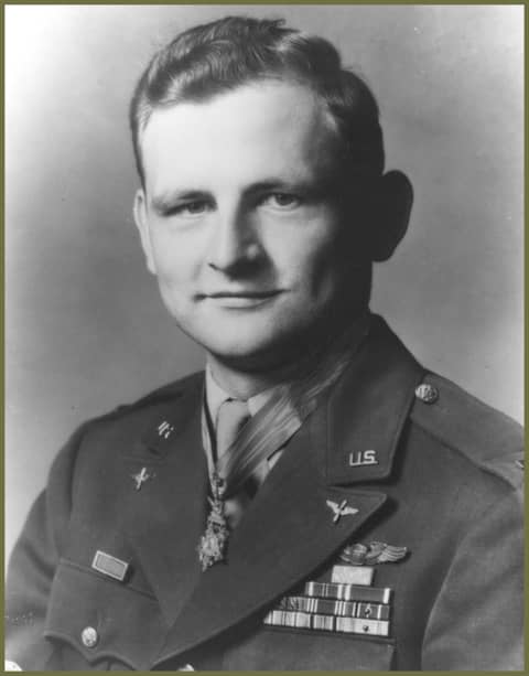 US Army Air Forces / Air Force Lt Col Edward Michael: Medal of Honor Recipient WWII