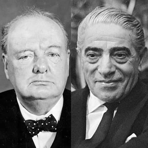 Edmund, Churchill and Onassis