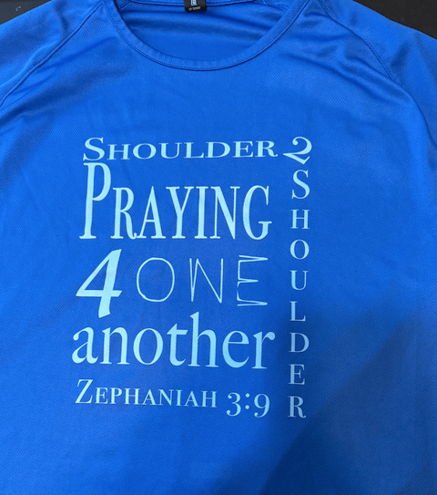 Shoulder to Shoulder Prayer Design