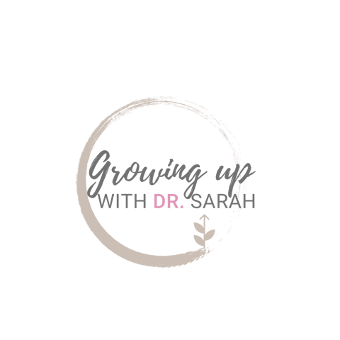 Growing Up with Dr Sarah Logo