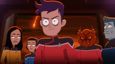 Get Caught "In the Cradle of Vexilon" With Seven Images From Lower Decks Episode 403