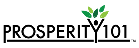 Prosperity 101® Podcast hosted by Linda J Hansen Logo