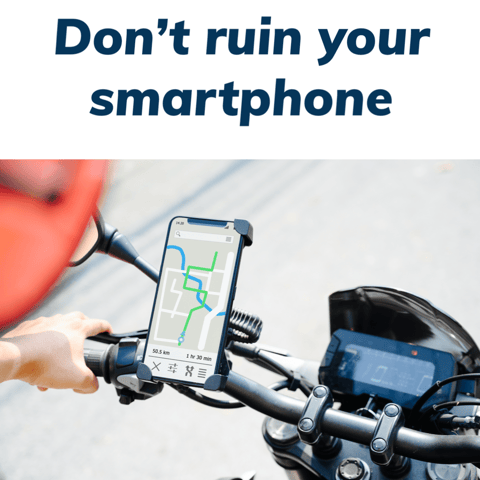 Is your motorcycle ruining your smartphone? How to avoid the shocks Is your motorcycle ruining your smartphone? How to avoid the shocks